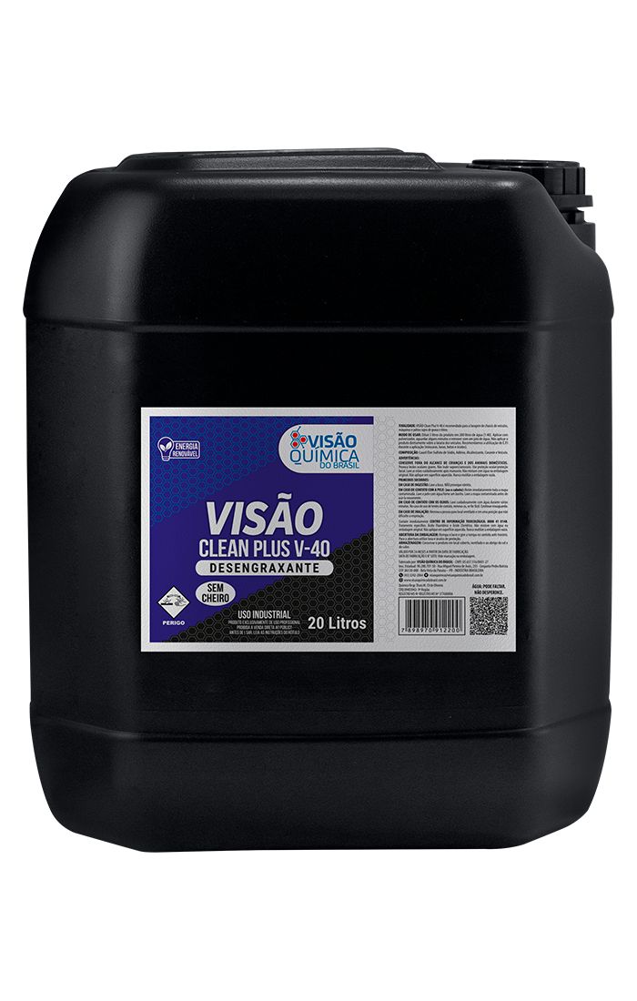 Embalagem VISÃO CLEAN PLUS V-40 Embalagem VISÃO CLEAN PLUS V-40